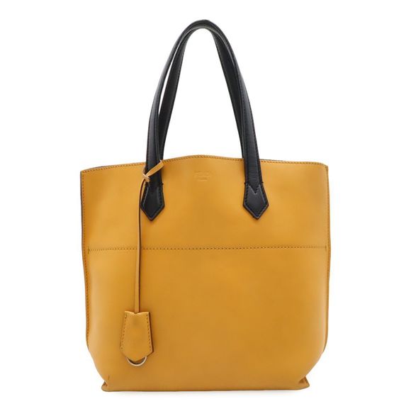 Fendi All In Shopping Shopping Tote Bag Shoulder Bag Shoulder Leather Bicolor - Picture 1 of 9
